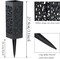 Cemetery Vases with Foam, Plastic Flower Holder with Spikes Gravestone Headstone Flower Vase for Artificial Flowers, Grave Cemetery Decoration (Set of 8, Black), Flowers not Included